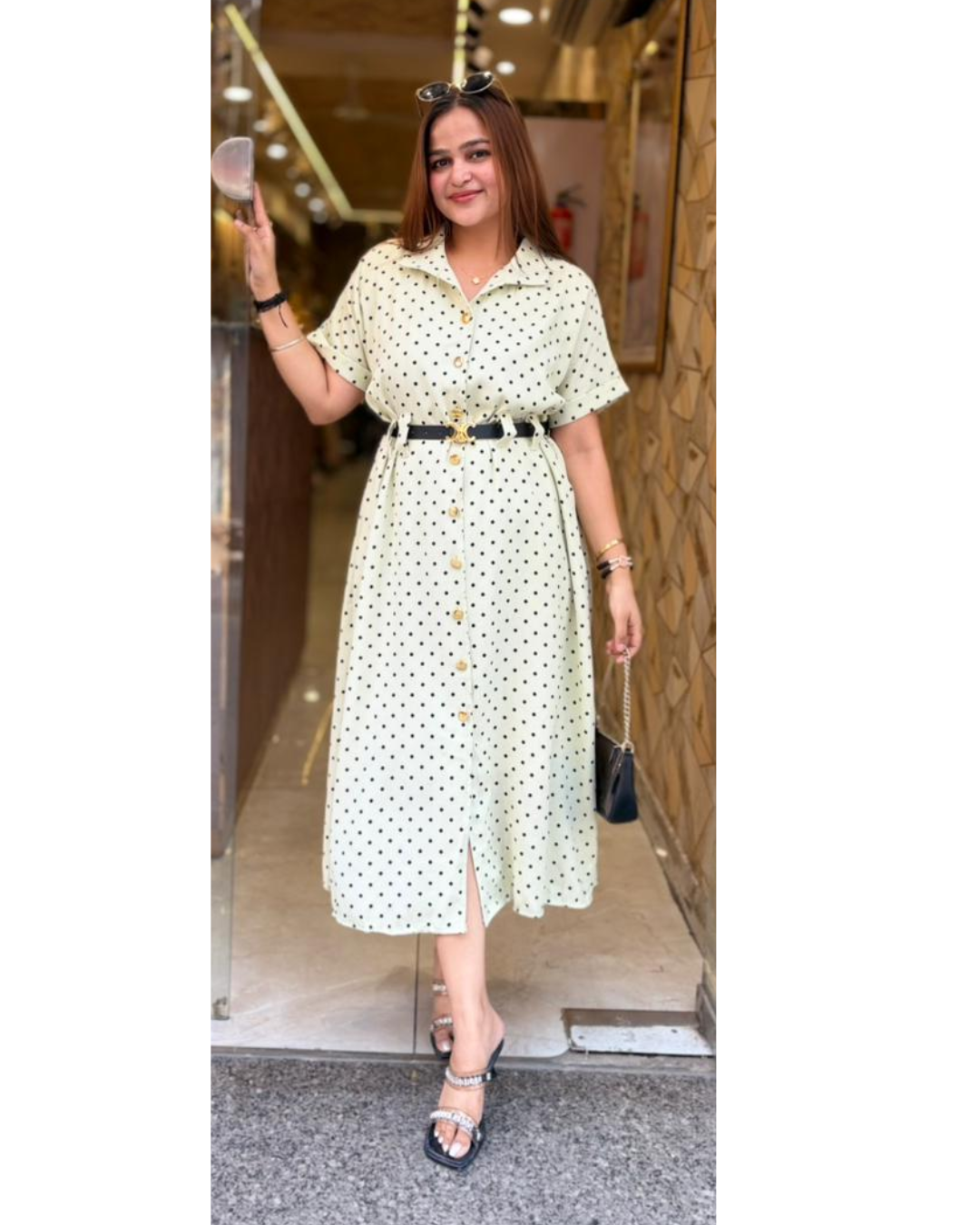 SAREENA-POLA DRESS