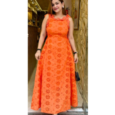 DAISY-FLARE DRESS