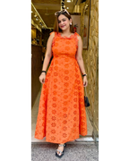 DAISY-FLARE DRESS