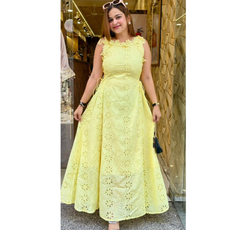 DAISY-FLARE DRESS