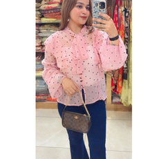 HEART-RUFFLE TOP