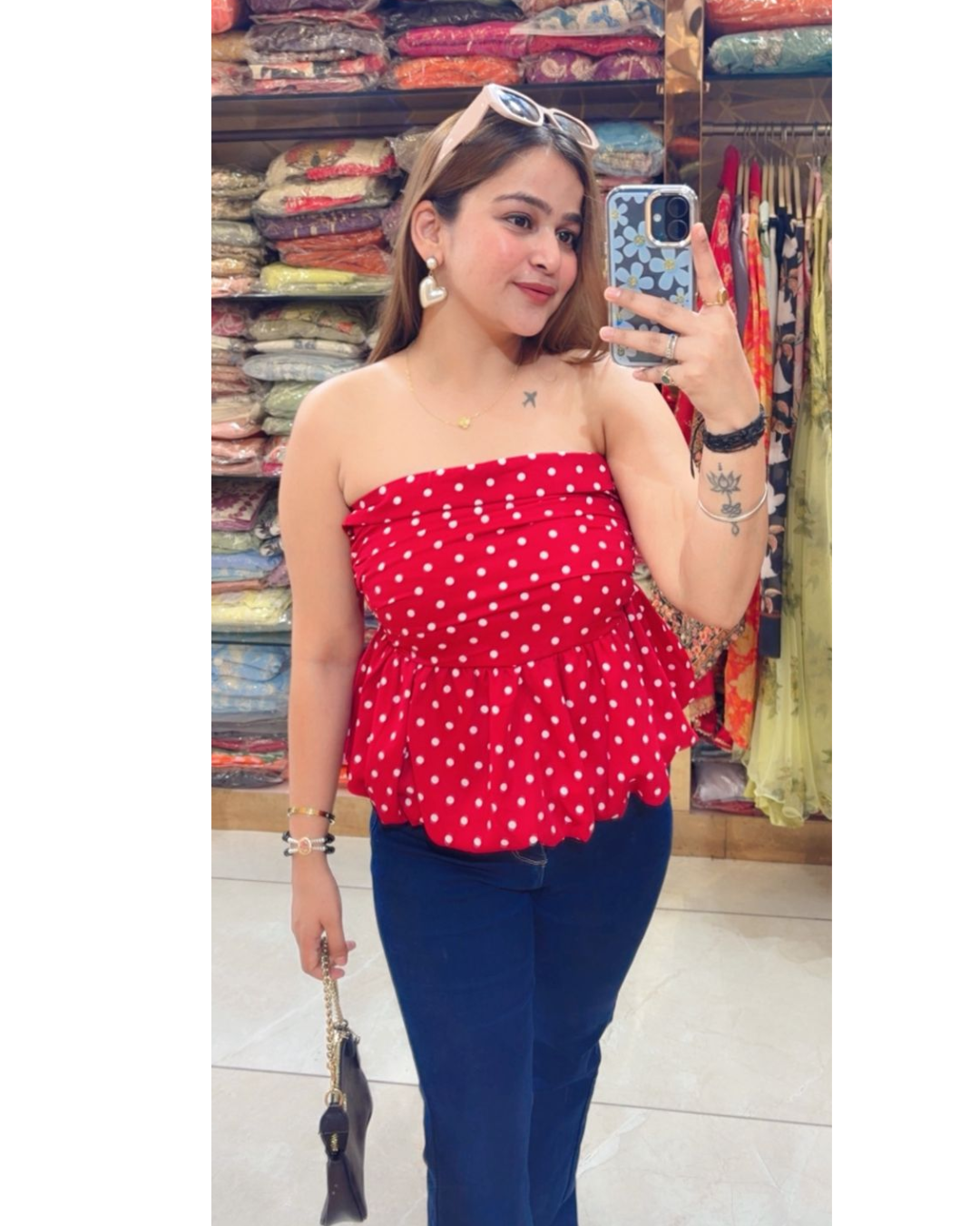 POLKA-BALLON TOP