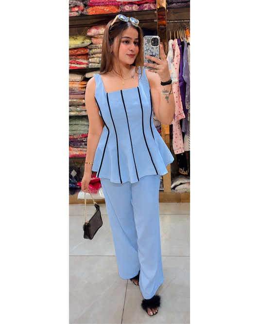 "KIKI"-PEPLUM CORDSET