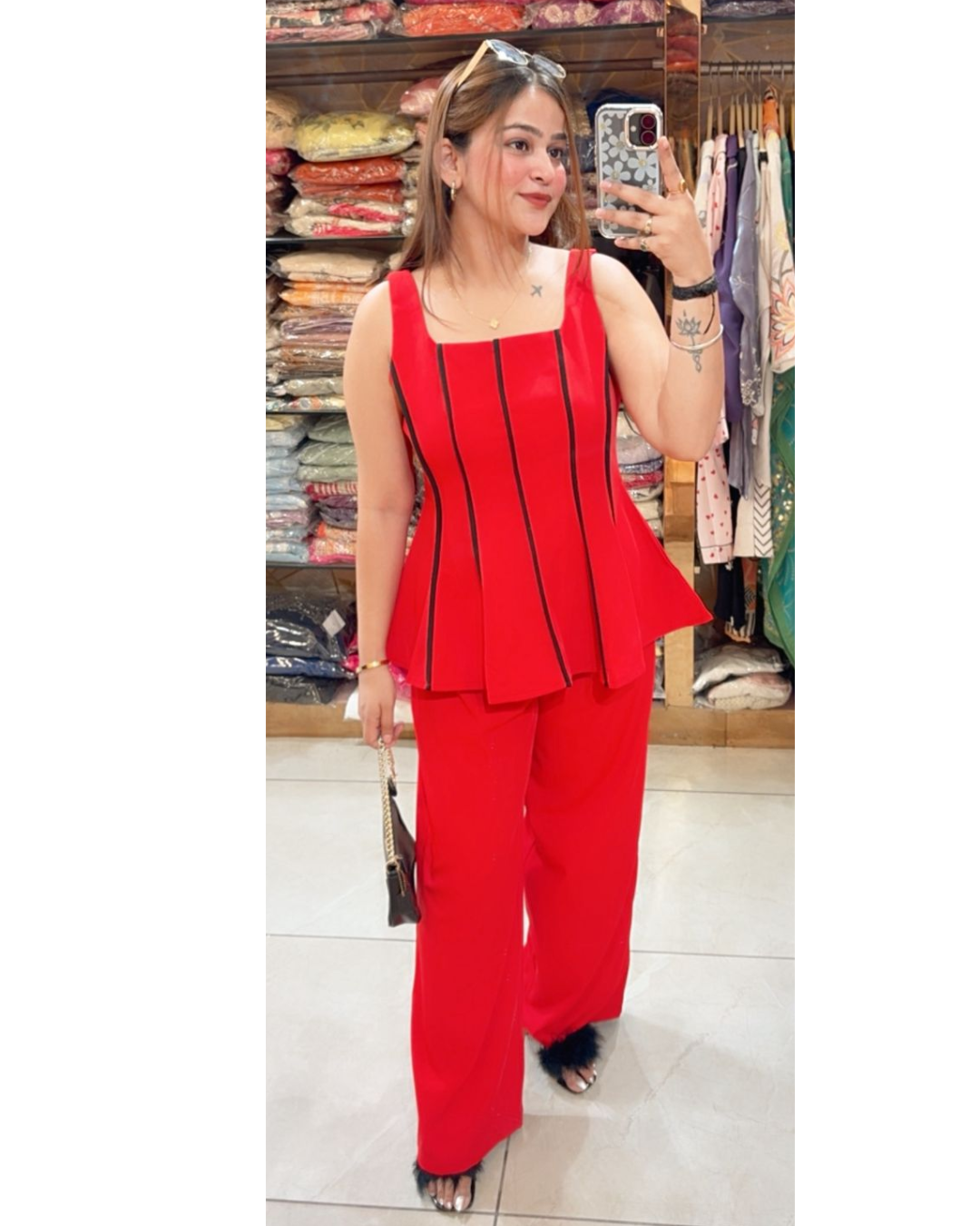 "KIKI"-PEPLUM CORDSET