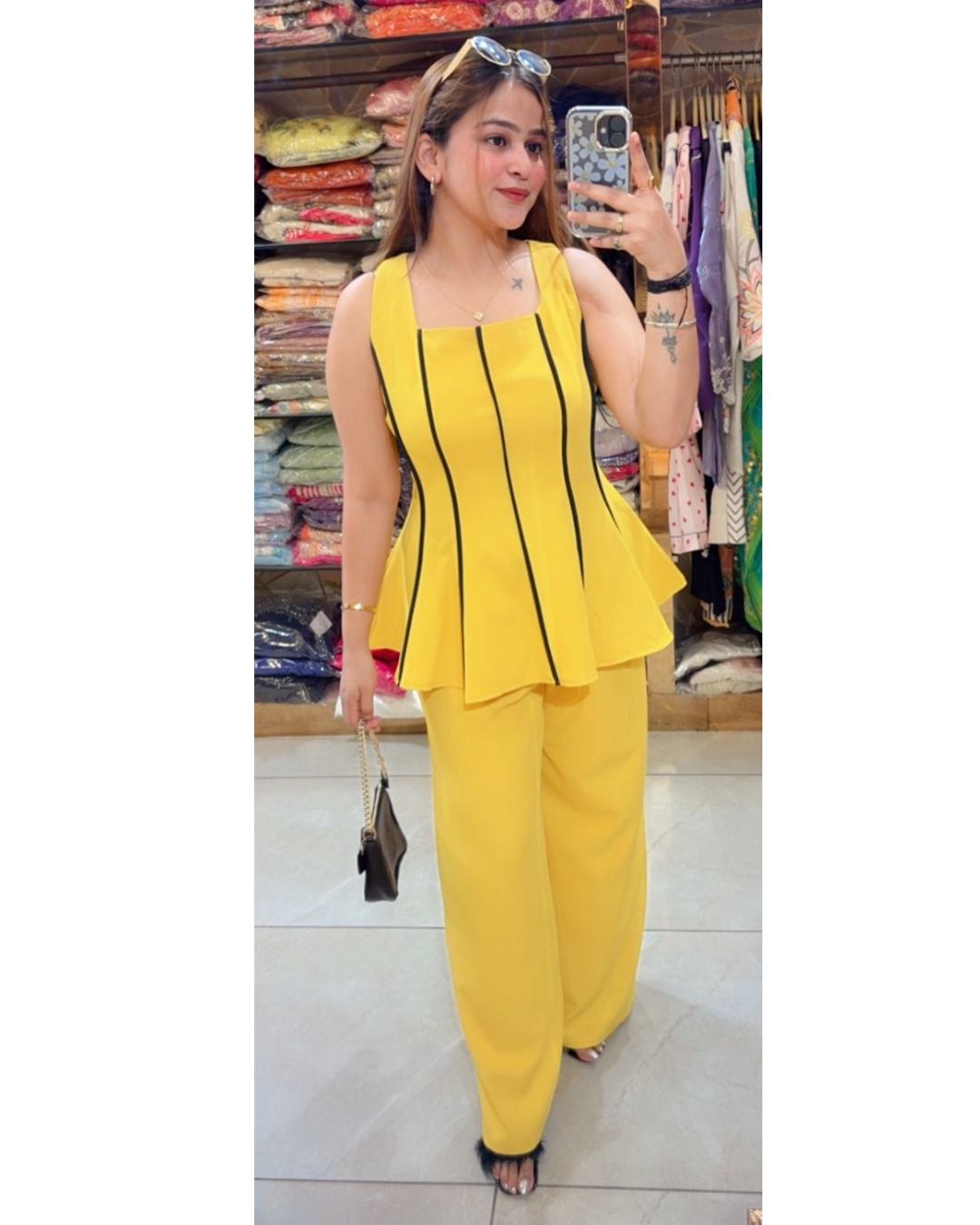 "KIKI"-PEPLUM CORDSET