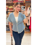 KIRO-DENIM TOP