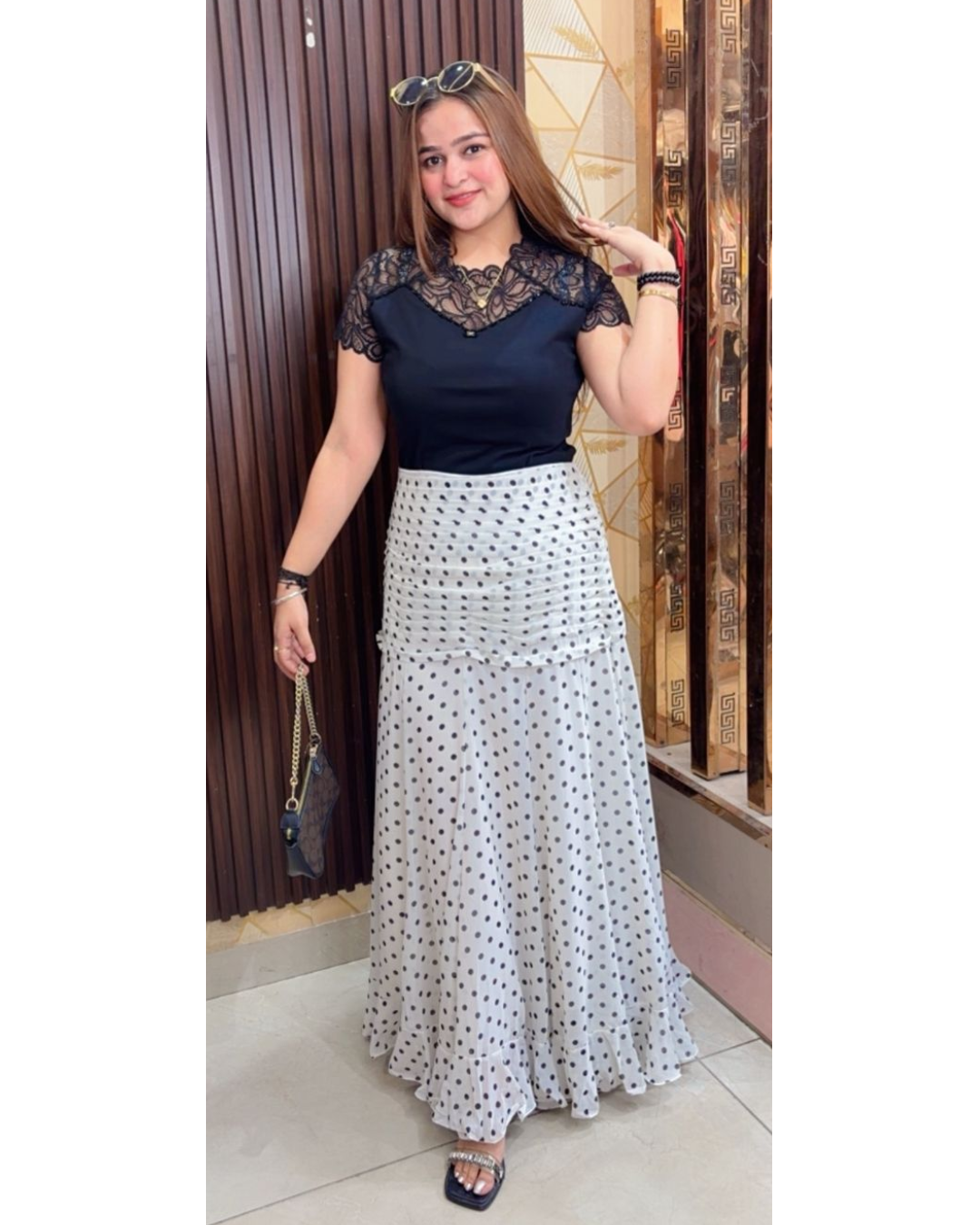 MOANA-POLKA SKIRT