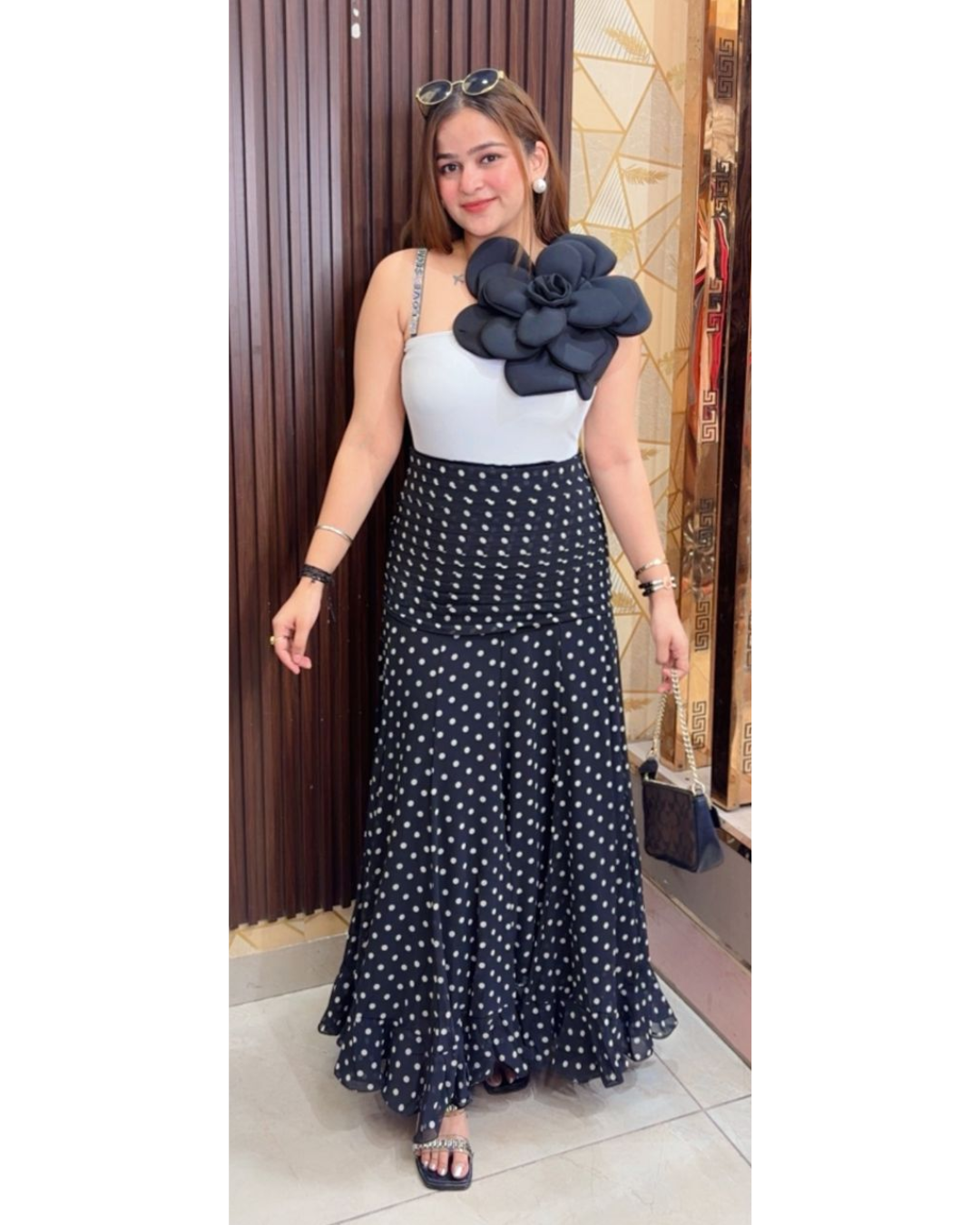 MOANA-POLKA SKIRT