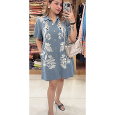 MIMI-DENIM DRESS