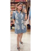 MIMI-DENIM DRESS