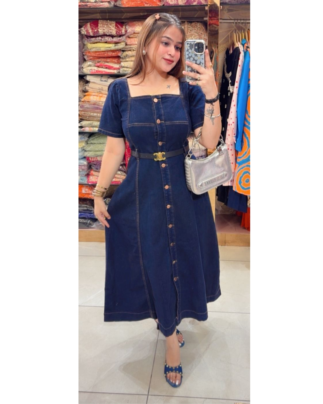 ZAZA-DENIM DRESS
