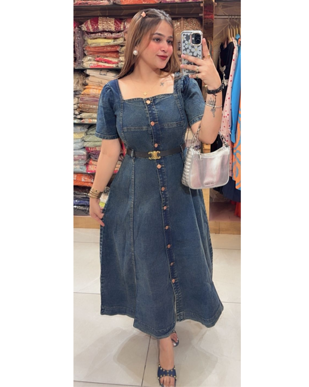 ZAZA-DENIM DRESS
