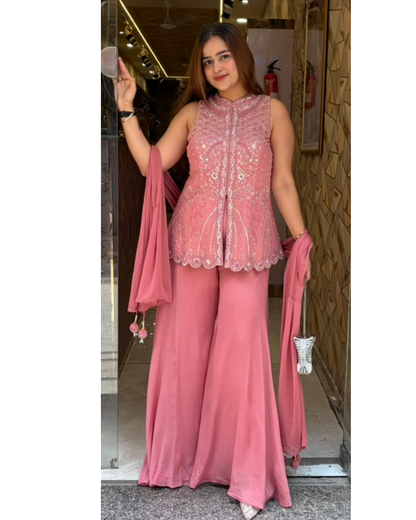 ANJALI-PLAZO SET