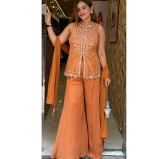 ANJALI-PLAZO SET