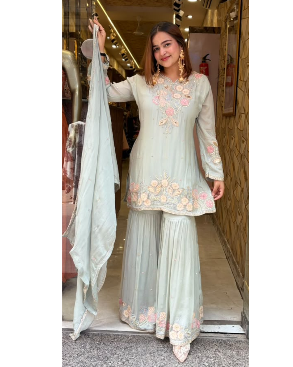 NEHA-SHARARA SET