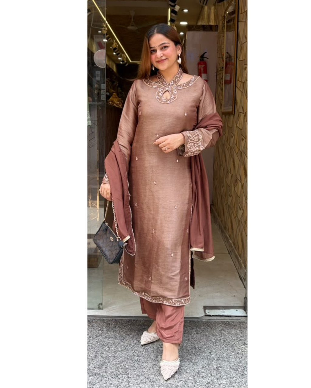 MEERA-DESIGNER SUIT