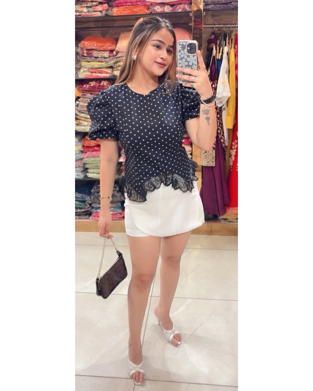 TINA-POLKA TOP