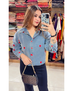 DENIM-HEART SHIRT