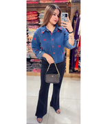 DENIM-HEART SHIRT