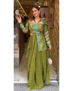MEERA-DRAPE SET