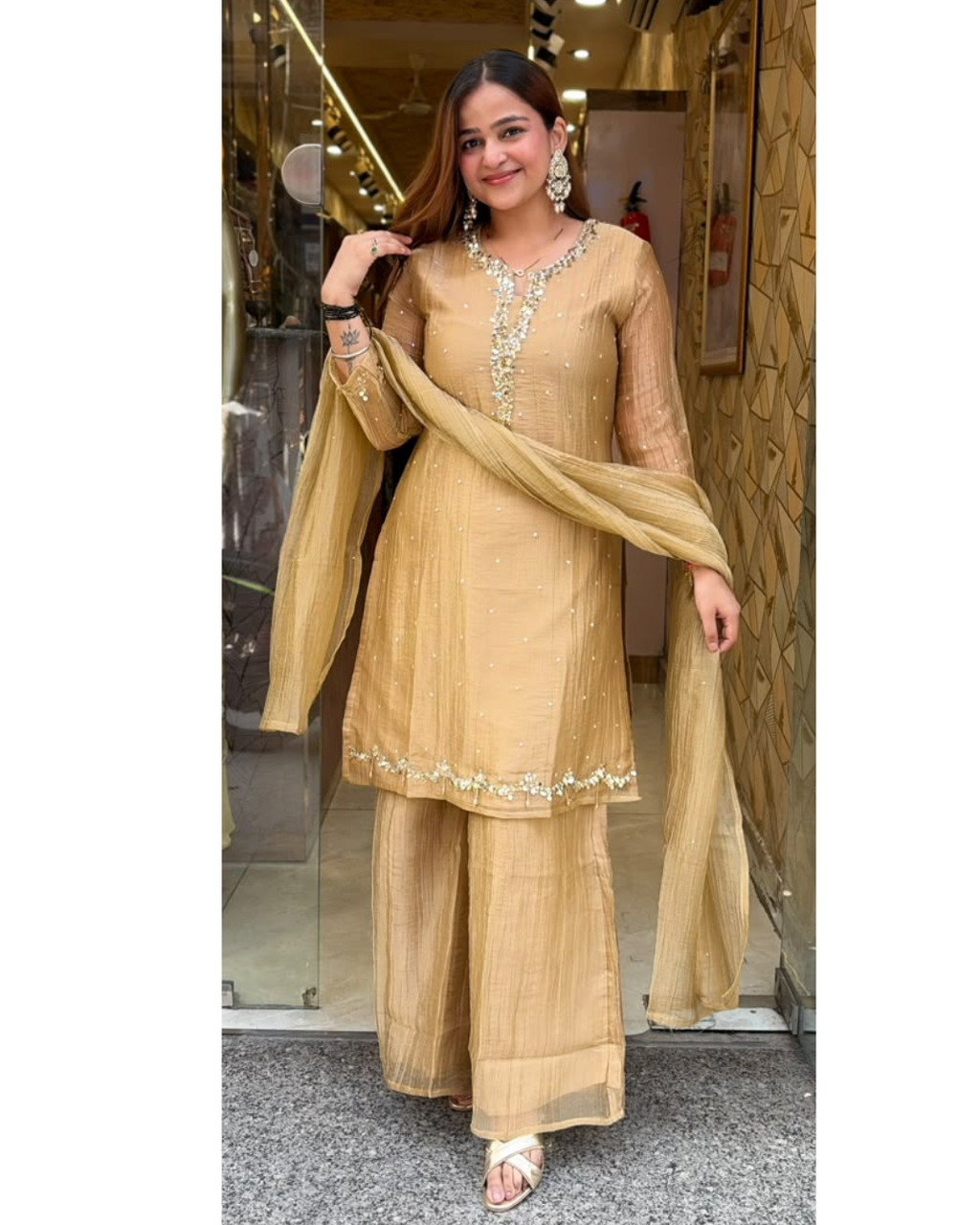 ZEENA-SALSA SUIT