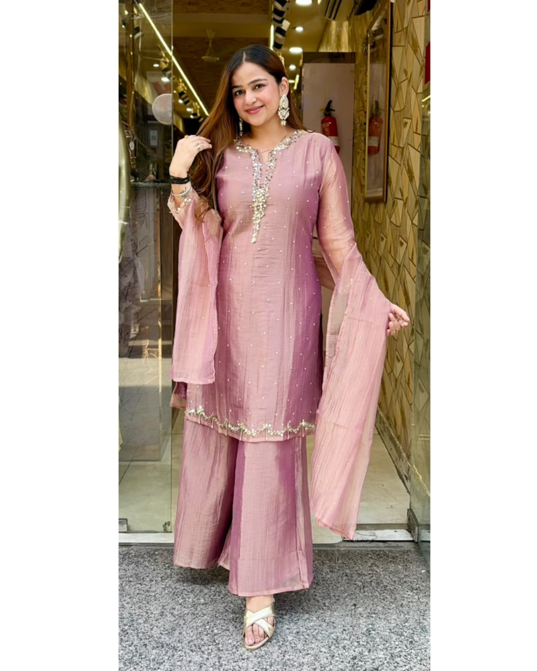 ZEENA-SALSA SUIT
