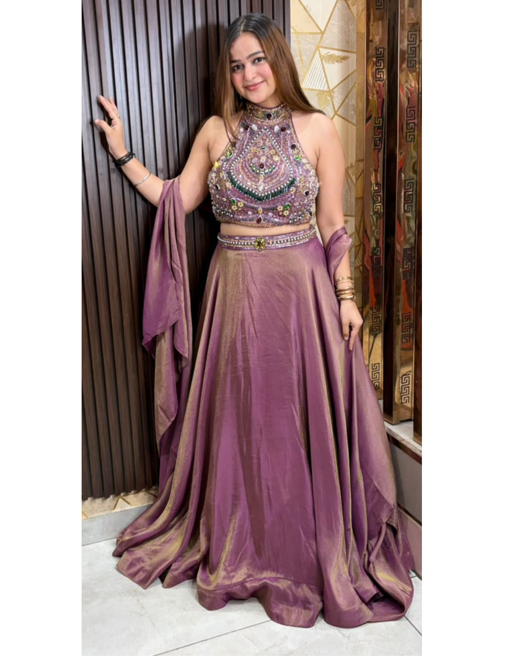 SIMMY-LEHENGA SET