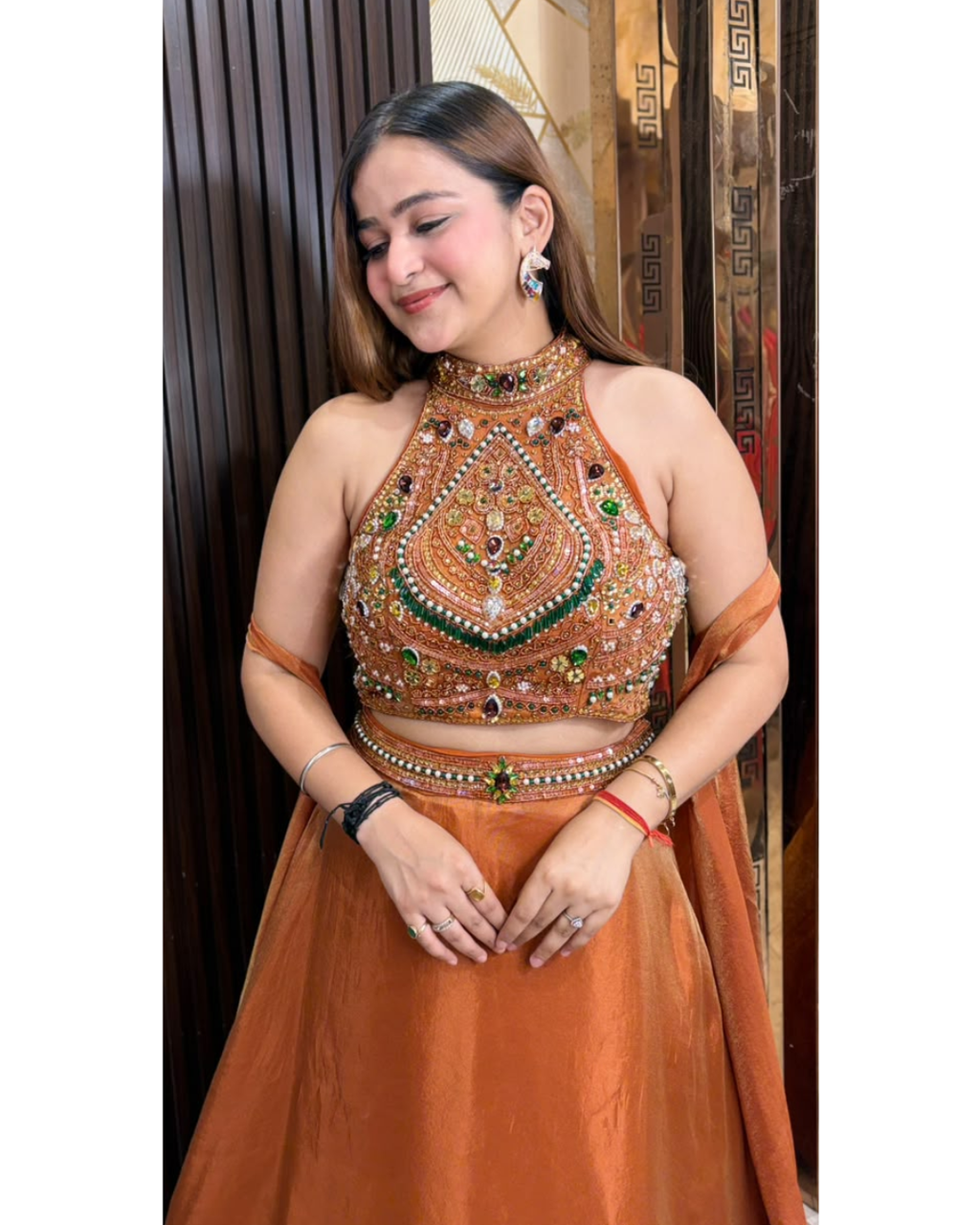 SIMMY-LEHENGA SET