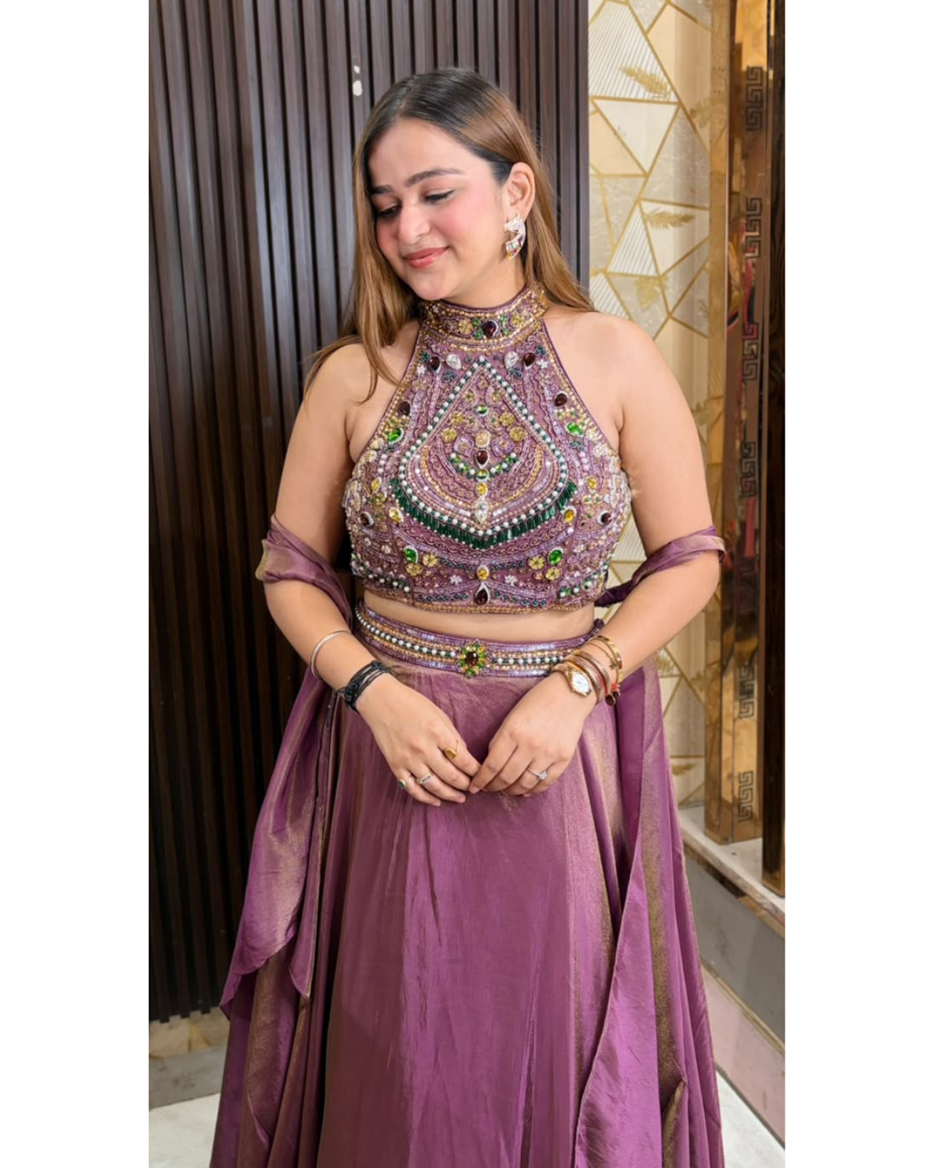 SIMMY-LEHENGA SET