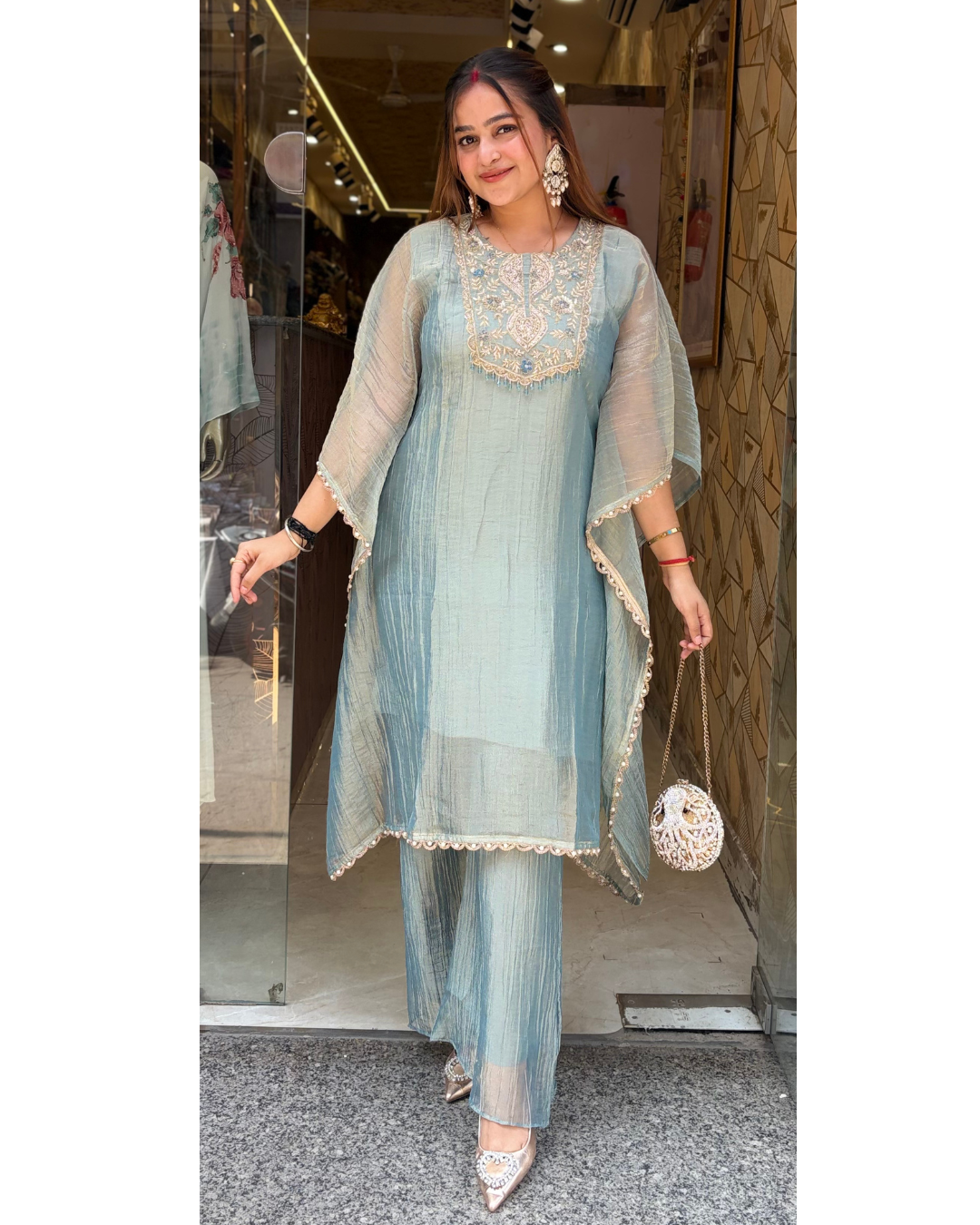 ROSHNI-KAFTAN SET