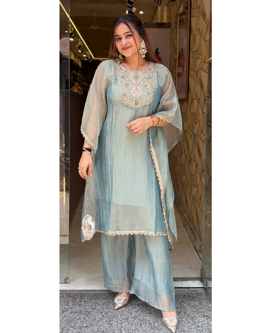 ROSHNI-KAFTAN SET