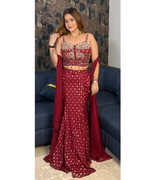 NIHARIKA-DRAPE SET