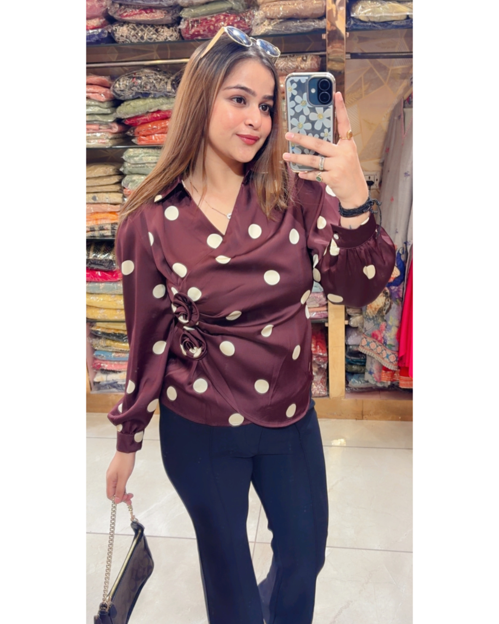 ROSE-KOREAN TOP
