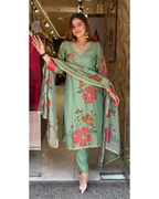 SEEMA-FLORAL SUIT