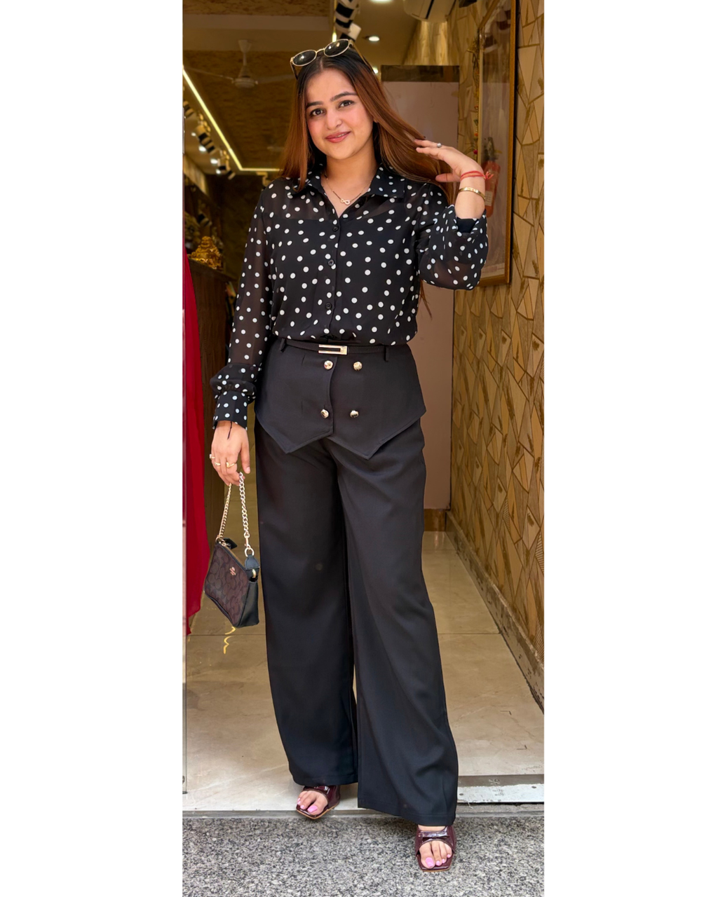NEHA-POLKA CORDSET