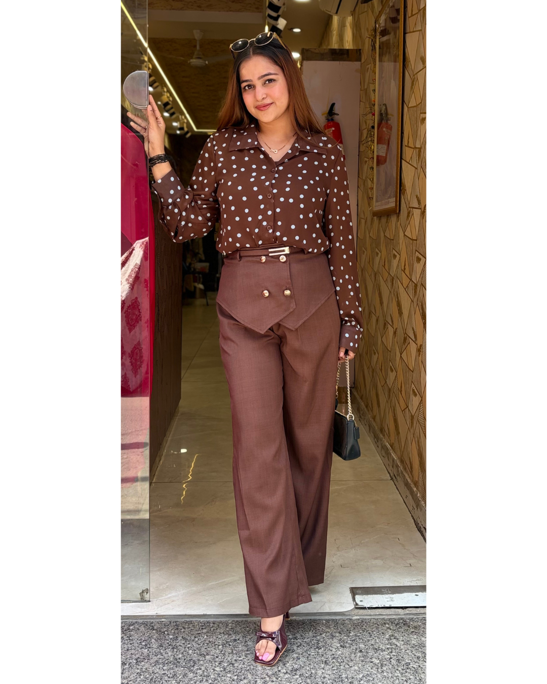 NEHA-POLKA CORDSET