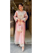 "KARISHMA"-LONG DRESS WITH POTLI