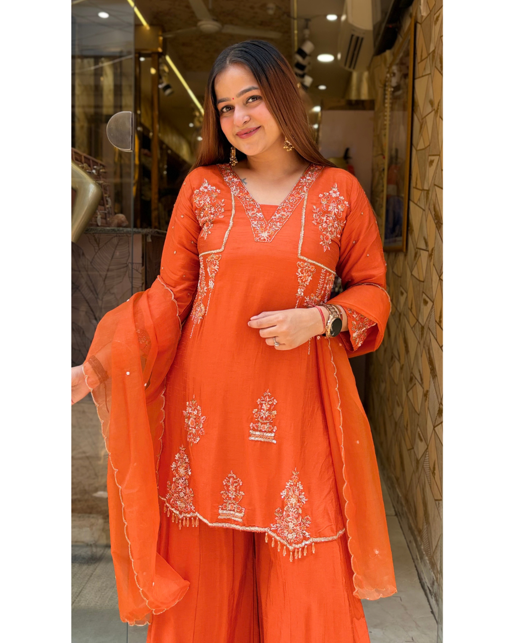 NEERU-PLAZO SET