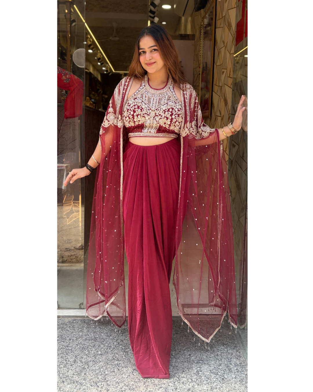 SHILPA-DRAPE SET