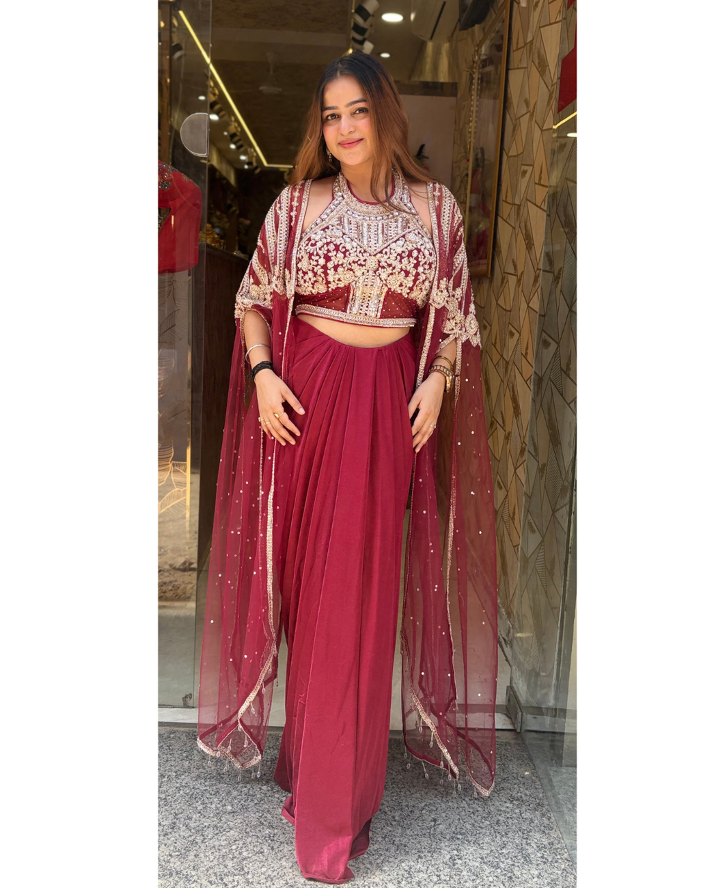 SHILPA-DRAPE SET