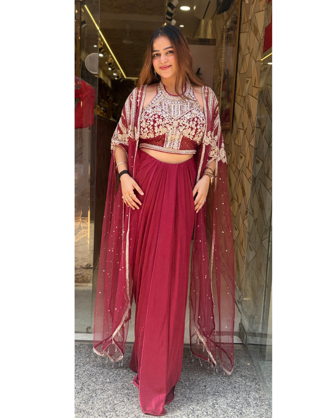 SHILPA-DRAPE SET