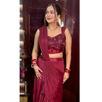 "AASHNA" CORSET DRAPE