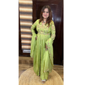 "ADA" GREEN ANARKALI