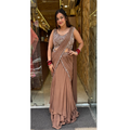 "KIARA" MOCHA DRAPE