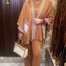 Poncho 3 piece woollen piece