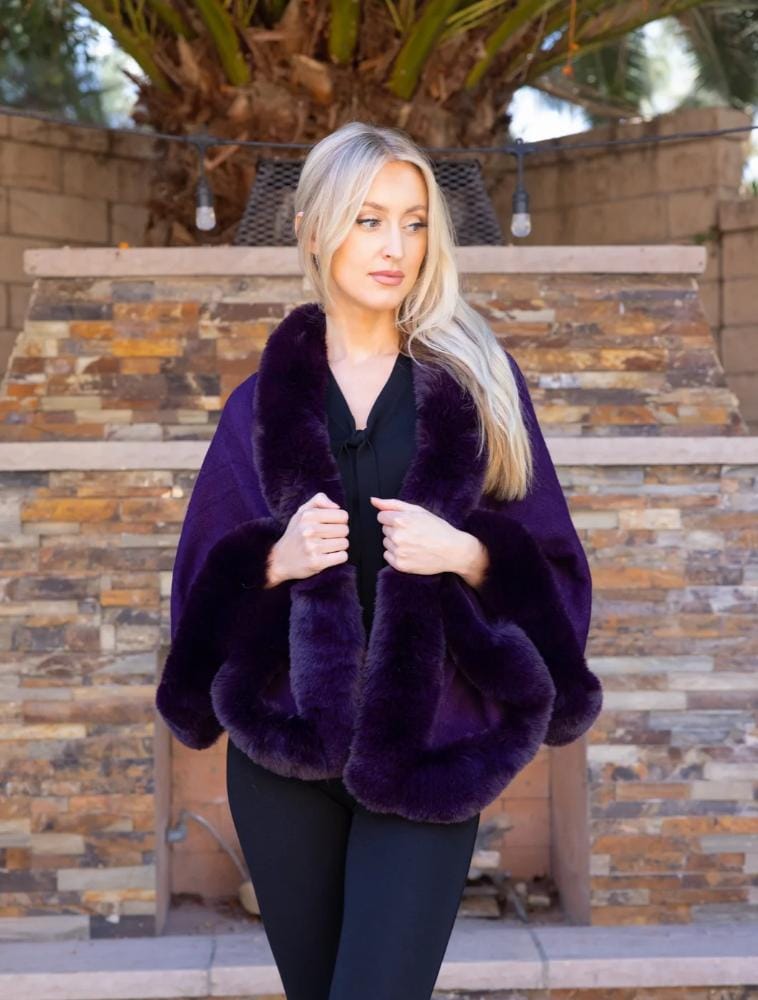 Fur Poncho
