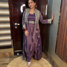 Purple Drape Drama Set