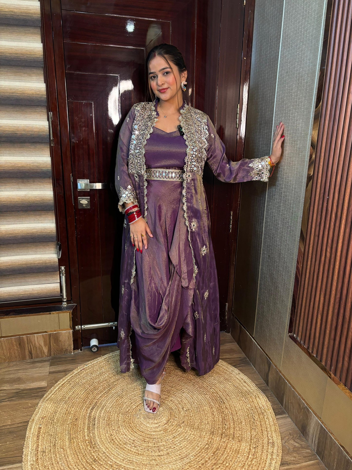 Purple Drape Drama Set