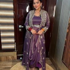 Purple Drape Drama Set