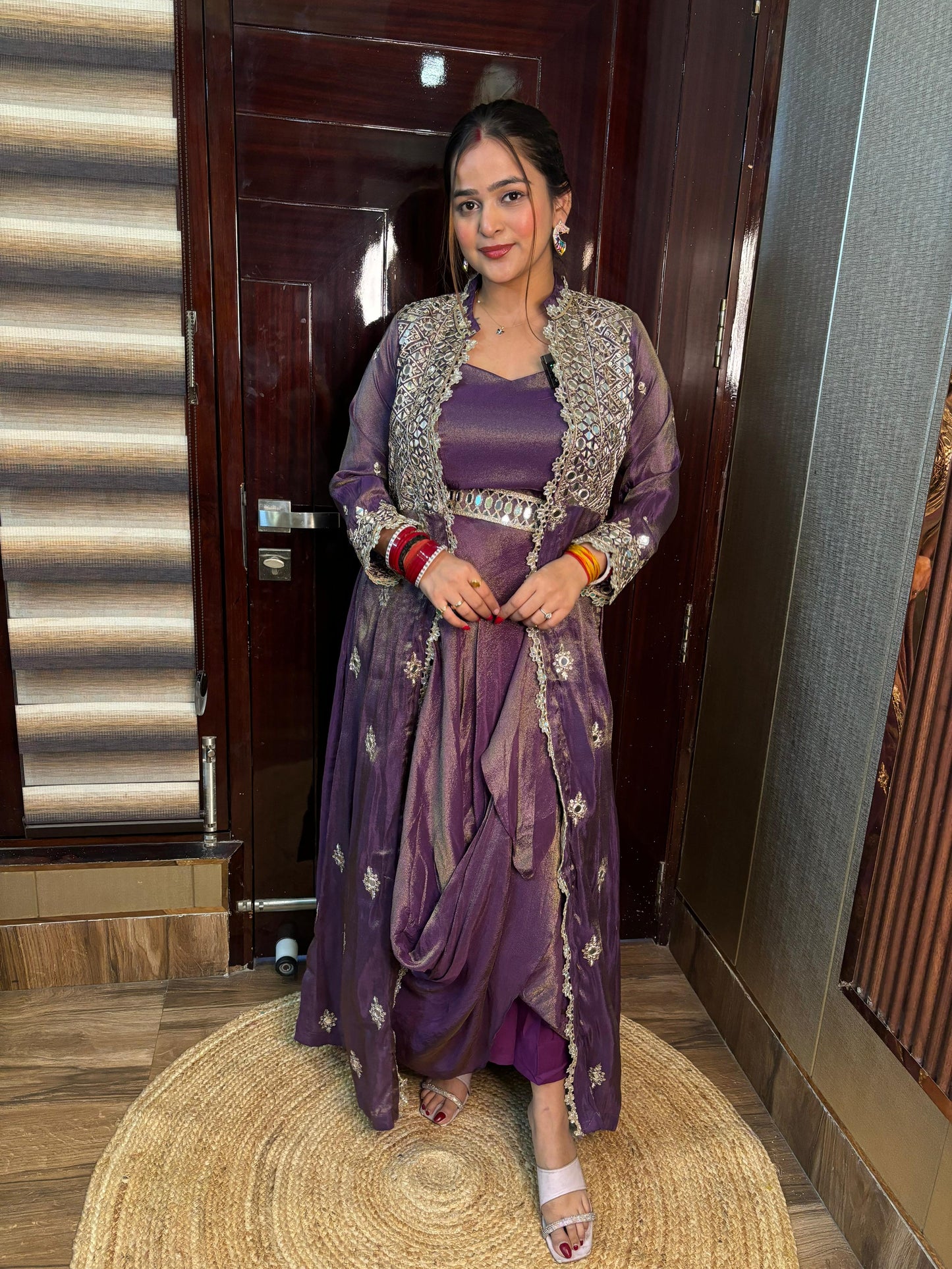 Purple Drape Drama Set